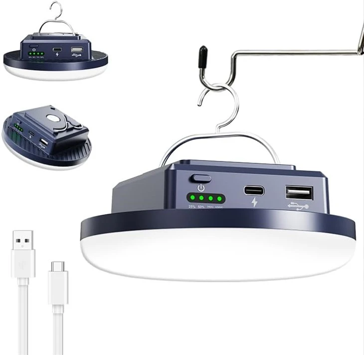 Camping Lights Portable USB Outdoor Rechargeable